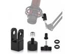 Microphone Mount Adapter for Hyperx Quadcast with 3/8" or 1/4" Screw Adapter, Wo