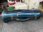 Crossrock Trumpet Strong Fiberglass Blue Hard-Shell Case (Case Only)