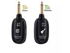 Wireless Guitar System Transmitter Receiver Rechargeable for Guitar Bass Violin