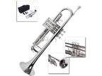 School Band Student Professional Concert Brass Student Bb Trumpet Silver