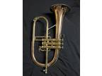 Conn Vintage One Flugelhorn NEW - With A New Combo Flugel/Trpt Vax Rolling Case!