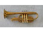 Vintage brass KING Tempo 602 Coronet / Cornet USA Instrument / Case / Mouthpiece