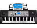 Donner DEK-510 Electronic Keyboard 54 Key Piano 500 Tones 300 Rhythms 40 Demos