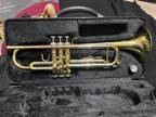 Sheffield Trumpet with Case & Mouthpiece Original Box And Book - Great Player!