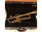 R.S. BERKELEY STUDENT TRUMPET UNIVERSAL MODEL with CASE, MOUTHPIECE & WARRANTY!