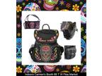 Day of the Dead Backpack & Wallet Set Pensacola Florida
