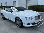 2014 Bentley Continental GT Speed AWD 2dr Convertible
