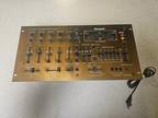 Gold Numark Dm1850 Stereo Pre Amp Mixer. Works