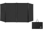 RK RECK Foldable Facade Event Scrim Panel Black with Carry Bag Easy to Set