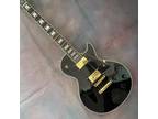 2003 LP Custom Black Beauty Electric Guitar HH pickup Shipment from US warehouse