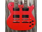 Westcreek Double Trouble Double Neck Electric Guitar Red #0036 Used