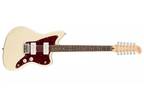 Squier Paranormal Jazzmaster XII 12-string Electric Guitar - Olympic White
