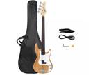 Glarry Electric Bass Guitar 4 String Full Size Basswood Right Handed