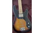 2008 Fender SQUIER VINTAGE Precision Electric Bass Sunburst Indonesian Made