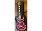 Purple Electric Guitar Zakk Style Mahogany Solid Body Gold Hardware with Gig Bag