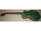 New Gibson Les Paul Modern Figured LPM01SFCH1 Electric Guitar - Seafoam Green