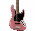 Squier Affinity Series Jazz Bass Burgundy Mist