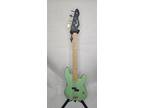 Surf Green Slick SLPB Solid Ash Bass Guitar Maple Fingerboard