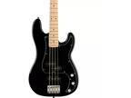 Squier Affinity Series Precision Bass PJ Maple Fingerboard Black