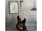 4 String JB Electric Jazz Bass Guitar Maple Fretboard Solid Body Basswood Body