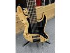 michael kelly 5 string bass guitar