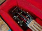 Dean Pace 4 electric upright double bass w/case - black