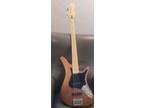 Carvin Bass Guitar USA Made Active Pickups Padded Case