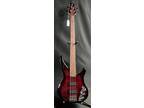 Yamaha TRBX604FM 4-String Bass Guitar Flamed Maple Dark Red Burst