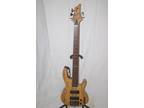 ESP LTD B-205SMFL Natural Satin 5-String Fretless Bass Guitar