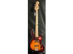 Squier Paranormal Jazz Bass '54 4-String Bass Guitar 3-Tone Sunburst