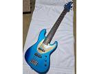 1996 Hamer USA Cruise Bass 5 String V 2-TEK JAZZ 2tek
