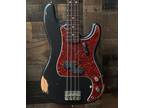 Nash PB-63 Black Electric Bass Guitar - with Hard Case