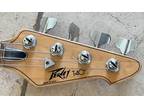 Peavey 4-String Bass Guitar, Rosewood Fingerboard, Vintage Burst