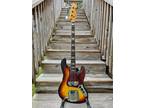 1966 Fender Jazz Bass with Case 100% Original