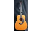 Yamaha FG5 Red Label Dreadnought Acoustic Guitar Vintage Natural Finish w/ OHSC
