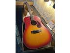 Aria Dreadnought-Matte Cherry Burst Aria-111-MTCS