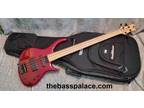 Tobias Renegade Bass USA 1999 Trans Wine Red Alder Maple 9v Bartolini Very Light