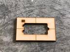 Music Man Bass routing pickup template-Luthier routing templates