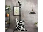 Skull Electric Bass 4 String Basswood Body Maple Neck HPL Fretboard&Parts