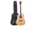 Donner Left Handed Acoustic Guitar Kit for Beginner Adult Full Size DAG-1CL