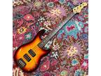 Vintage '92 G&L L-2000 USA Active Bass Guitar Sunburst HH Dual Humbucker RH