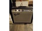 1979 Fender Champ Silverface Vintage Tube Amp Class A 1x8, Serviced