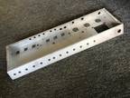 Blackface Deluxe type chassis and cap pan-18 ga gal steel