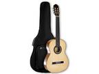 TARIO Fretless Classical Guitar Full Size Acoustic Guitar Solid Spruce top