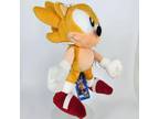 Sonic The Fighters Plush 1997 SEGA Super Sonic EXTREMELY RARE Old Toy Japan
