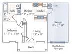 Shady Oak Village - Senior Living Apartments - One Bedroom One Bath