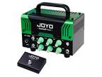 JOYO Bass Mini Amp Head 50W Hybrid Tube Amplifier Built in Compressor 3 Band EQ