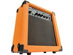 EMB 250W Guitar Amplifier Speaker Powerful Cabinet - SD USB AUX BLUETOOTH Yellow