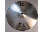 12" Inch Cold Metal Stainless Steel Splash Cymbal 327 grams