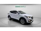 2018 Hyundai Santa Fe Sport White, 69K miles
